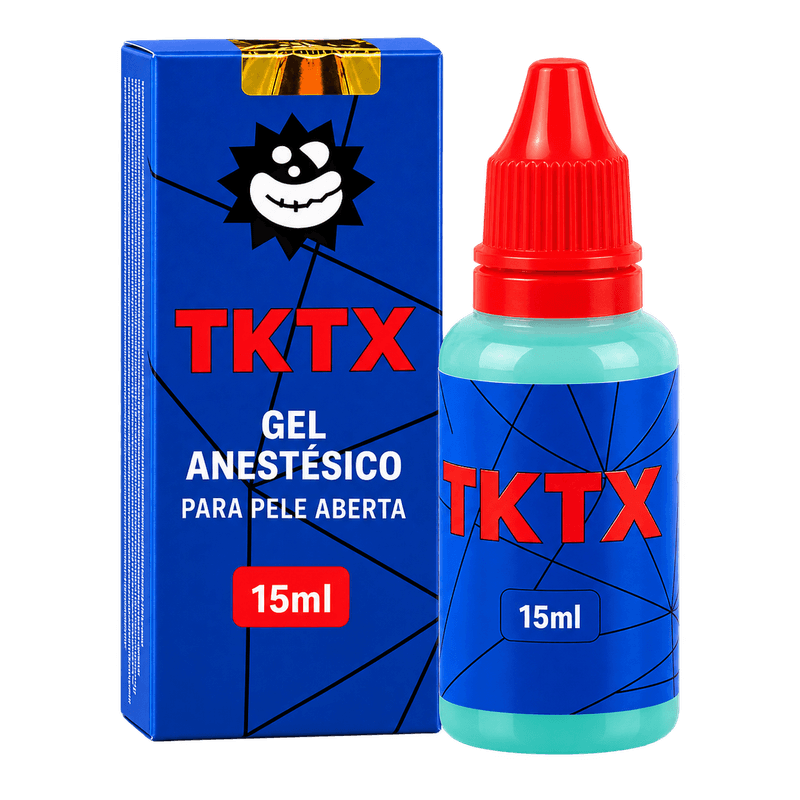 TKTX Gel Anestésico 15ml — para pele aberta