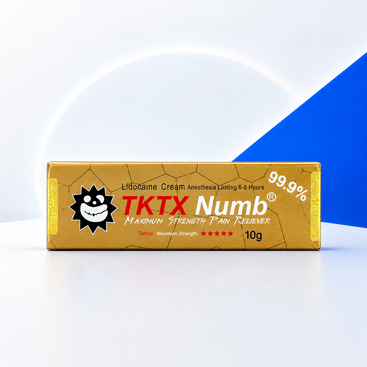 TKTX Numb Gold 99% — tubo de plástico